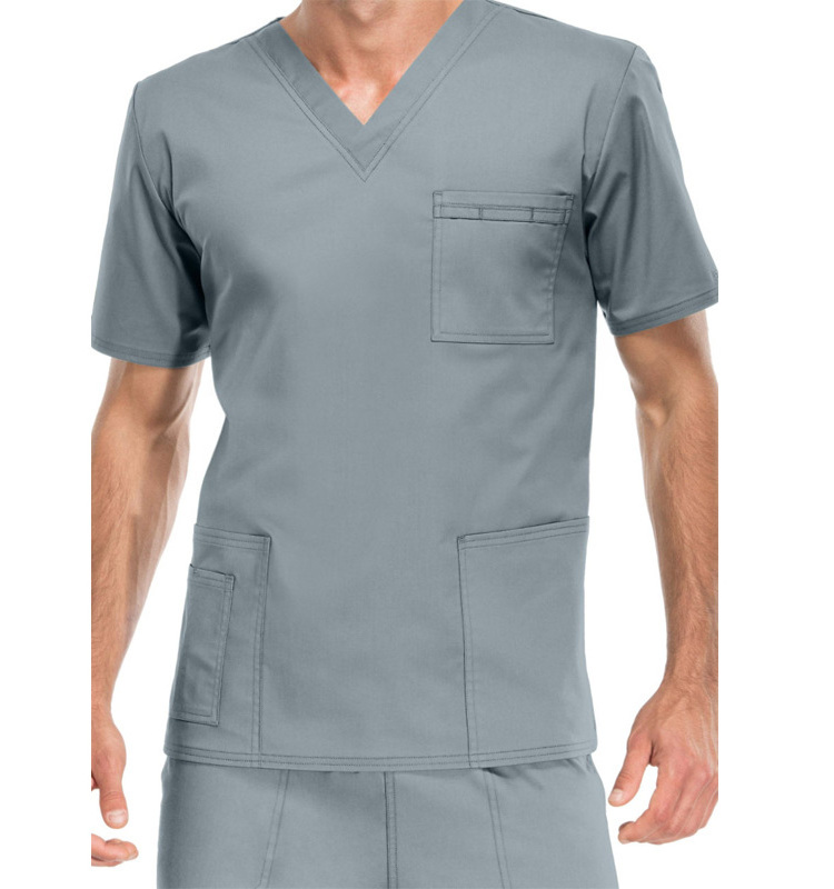 Luxury Bleach Resistant Men's Nurse Scrubs Uniforms Male Medical Hospital Scrubs For Health Worker