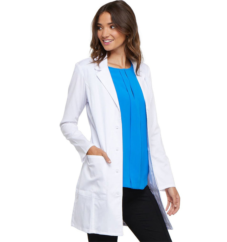 White Lab Coat Laboratory Gowns For Doctors And Nurses Working Wear White Coat Jacket