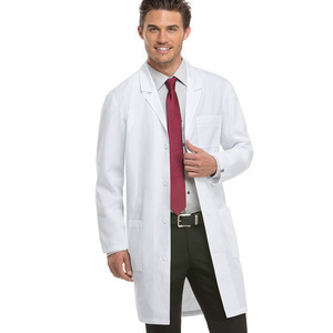 Hospital Uniform Factory Wholesale For Doctors Medical White Jacket White Lab Coat Smock