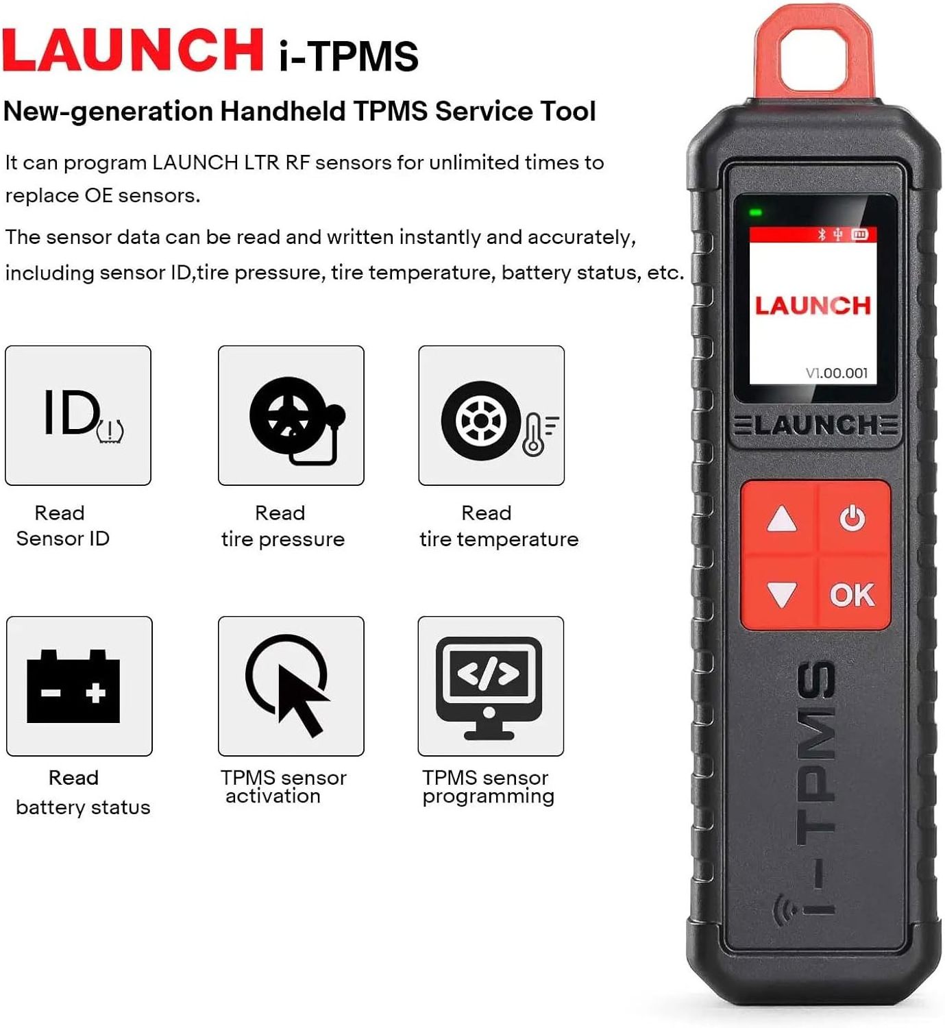 2024 best selling Launch X-431 I-TPMS TPMS scanner Automobile obd2 programming tool car obd2 auto diagnostic tool