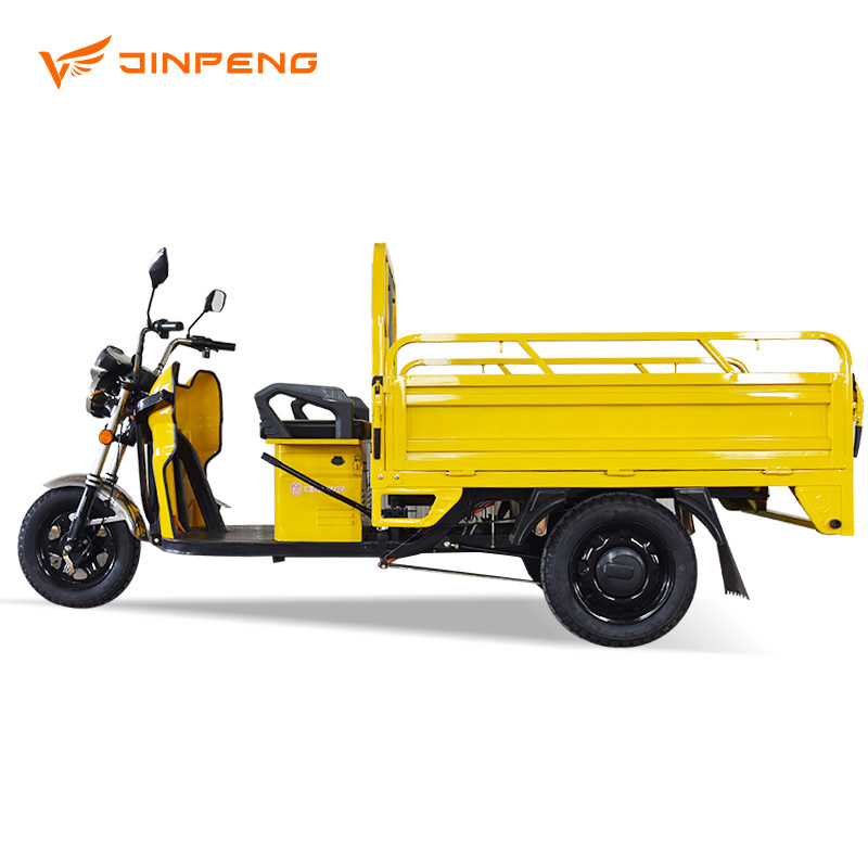 JINPENG TL Three Wheel Electric Tricycle for Cargo 72V 60V 1000W 1500W 2200W Manufacturer triciclo de carga