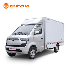 2022 Electric Pick Up Truck for Cargo High Speed Lithium Battery Green Power G32 JINPENG 1280KG Load  Hot Sale Closed Truck Box