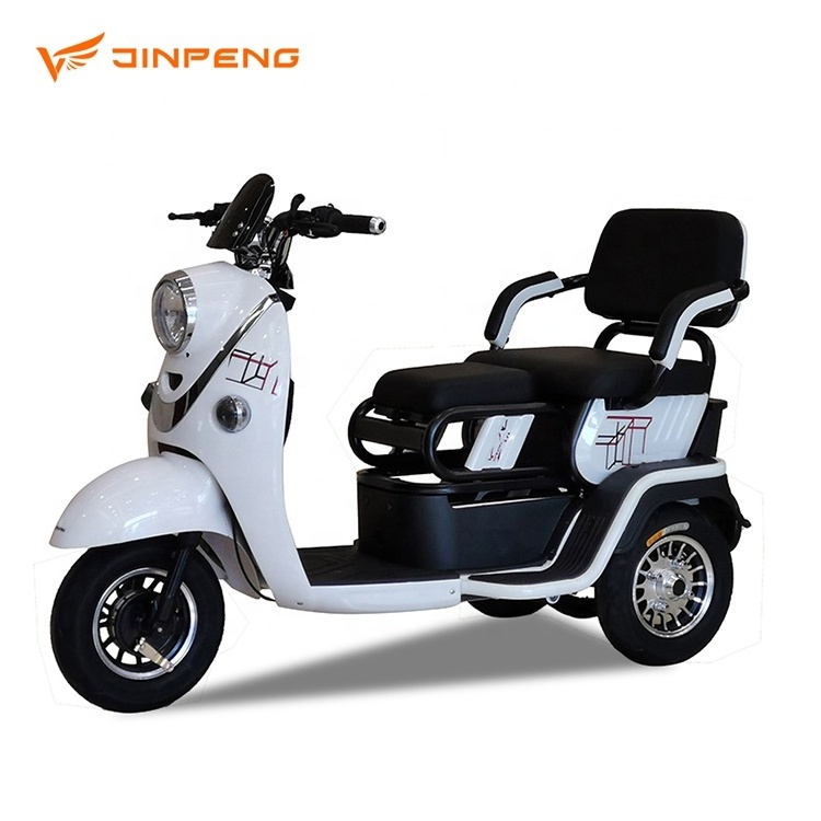 JINPENG brand Cheap Electric Tricycle with Sidecar 3 Wheel Electric Scooter