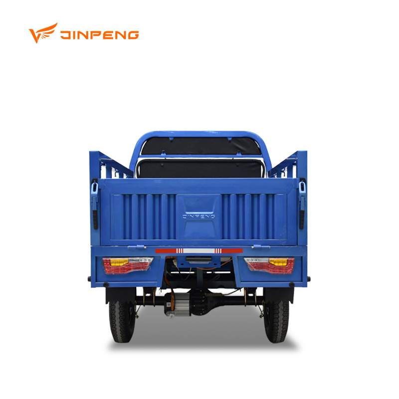 Electric cargo tricycle high-power 3 wheel trike small truck for farming and transport cheap customization OEM Jinpeng Brand