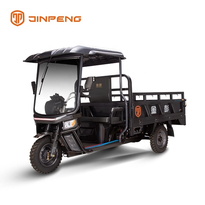 2023  New Model Factory Direct Sell  Heavy Load Electric Cargo Tricycle with Wind Shed