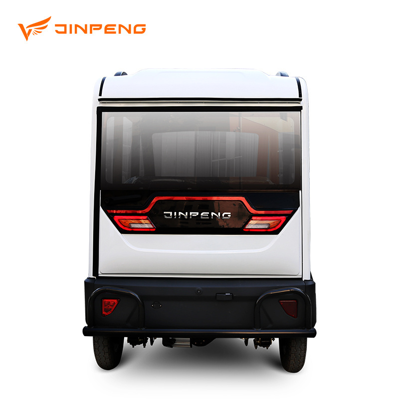 JINPENG2021 48v800w/60v100w Enclosed Electric Tricycle For Adults Closed Cabin Electric Passenger Enclosed 3  Wheel Trike