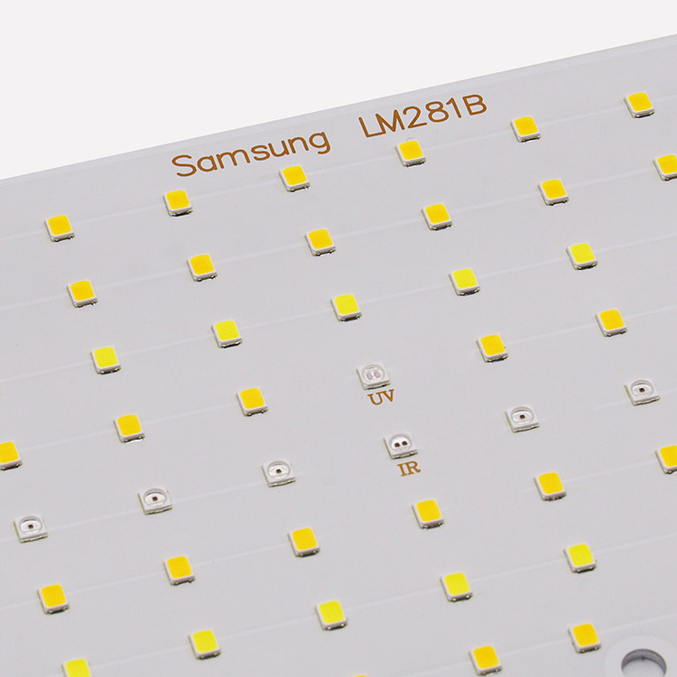 KingBrite Samsung LM281B with Epistar 660 UV IR Full Spectrum Led Grow Light PCB Board (only PCBA)