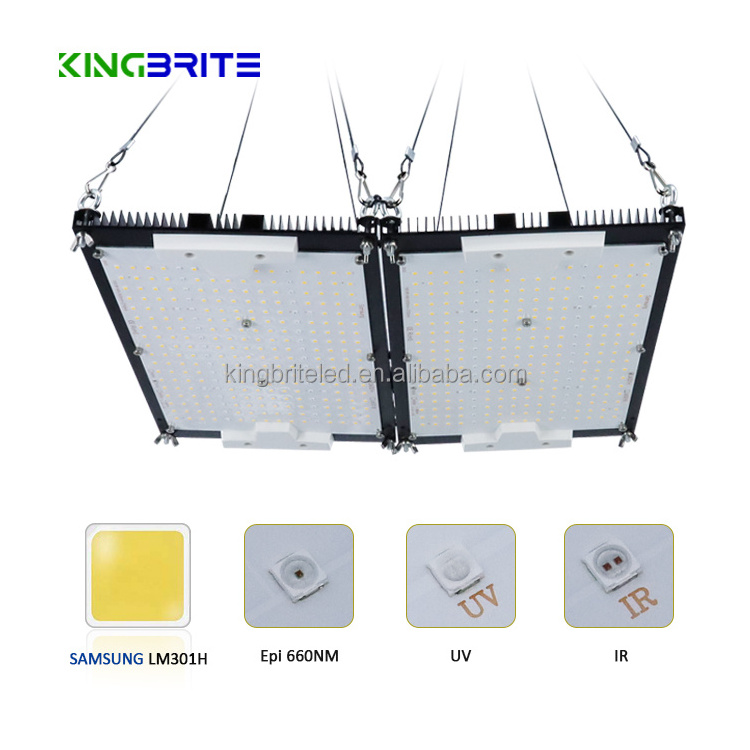 Kingbrite 240w samsung LM301H Board mix epistar deep red 660nm UV IR SF2000 LED Grow Light