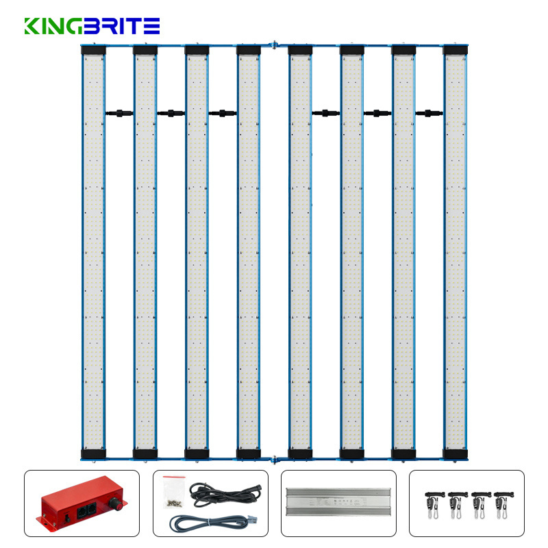 EU Stock! KingBrite P55-650W/800W Samsung LM301H EVO Rotatable Bars LED Grow Light Replace LM301B