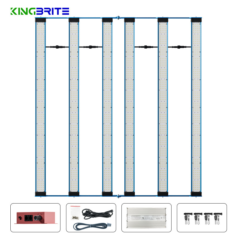 EU Stock! KingBrite P55 480W Samsung LM301H EVO+Osr (660nm+730nm) Full Spectrum LED Grow Light Bar Replace LM301B QB288