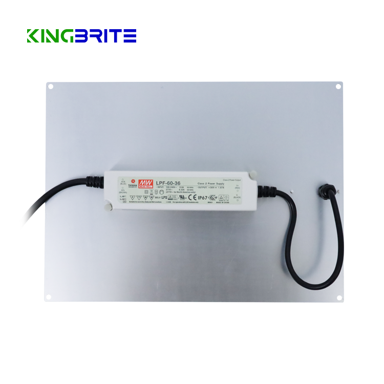 KingBrite LED 65W Seeding Grow Light Samsung LM301H with 660nm UV IR panel Board for indoor plants