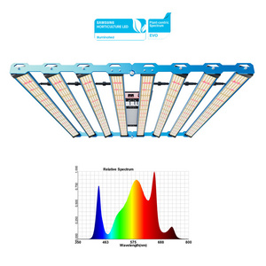 EU Stock! KingBrite P55-650W/800W Samsung LM301H EVO Rotatable Bars LED Grow Light Replace LM301B