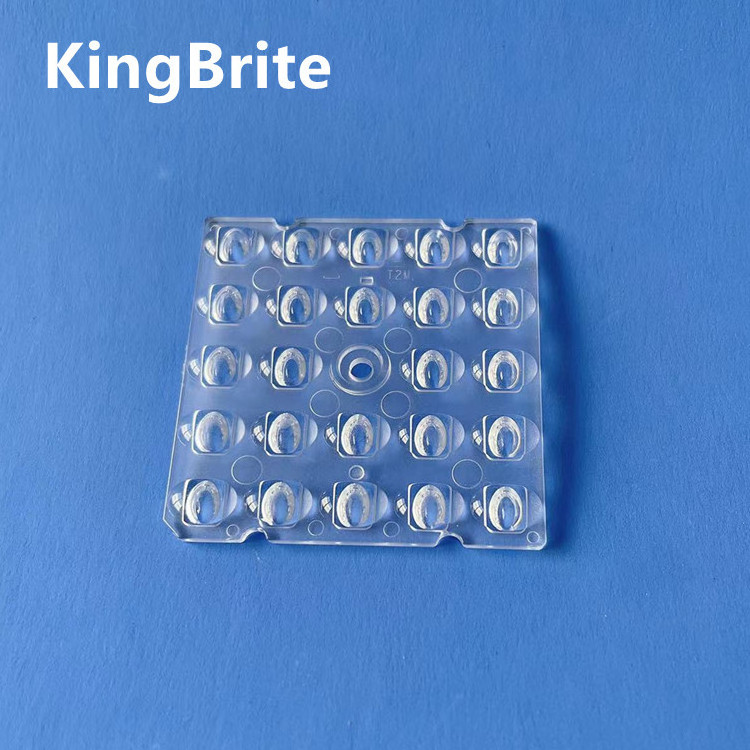 KingBrite street light led lens 50*50 24 leds led module lens for street lamp pc material