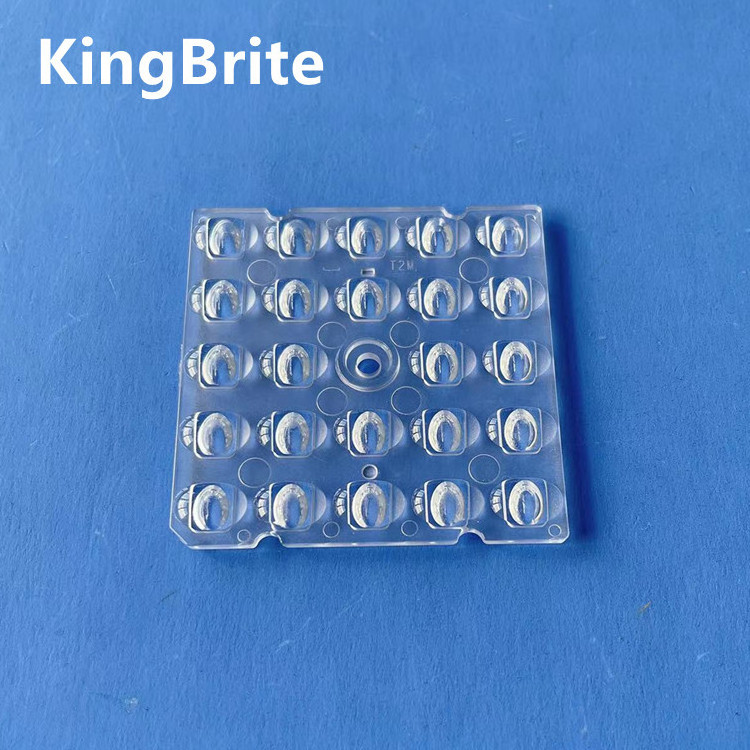 KingBrite street light led lens 50*50 24 leds led module lens for street lamp pc material