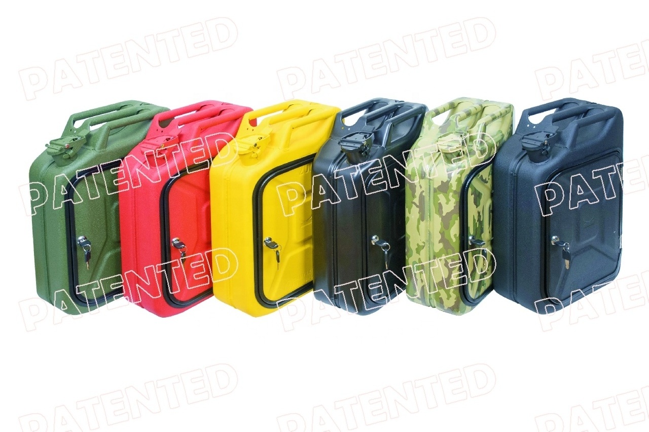 20L Nato Jerry Can Cabinet Minibar Set Cocktail  Whisky Bar Metal Fuel Drinks Cabinet Industrial Jerry Can Mini Bar