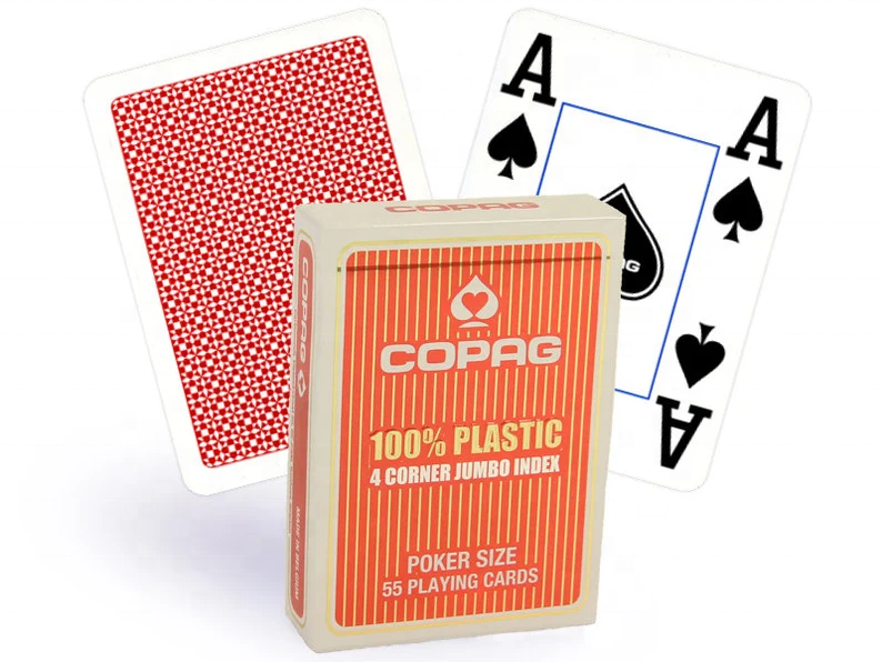 Custom printing waterproof paper plastic playing cards poker cards for Party Easy Shuffling