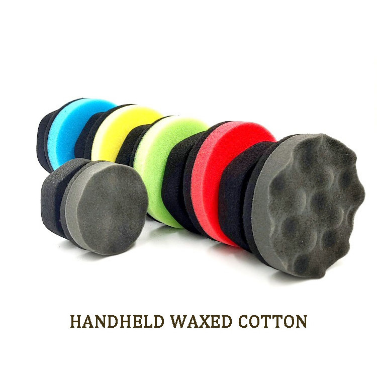 Tire Shine Applicator Pad, Durable and Reusable Hex-Grip Tire Dressing Applicator Pad for Applying Tire Shine