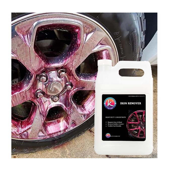 OEM and ODM Iron Remover  Protect Wheels And Brake Discs From Iron Dust Rim Rust Cleaner Auto Detail Chemmical Car Care KC09