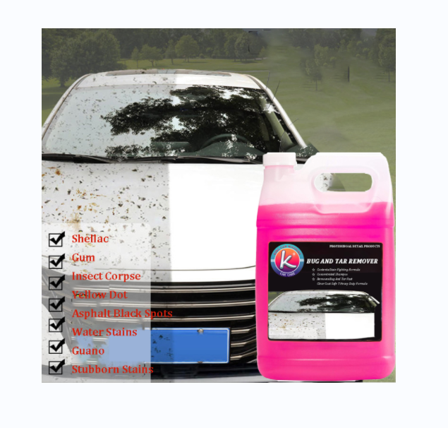 All Extreme Bug and Tar Remover, Car Bug Remover with Wax Protection KC13