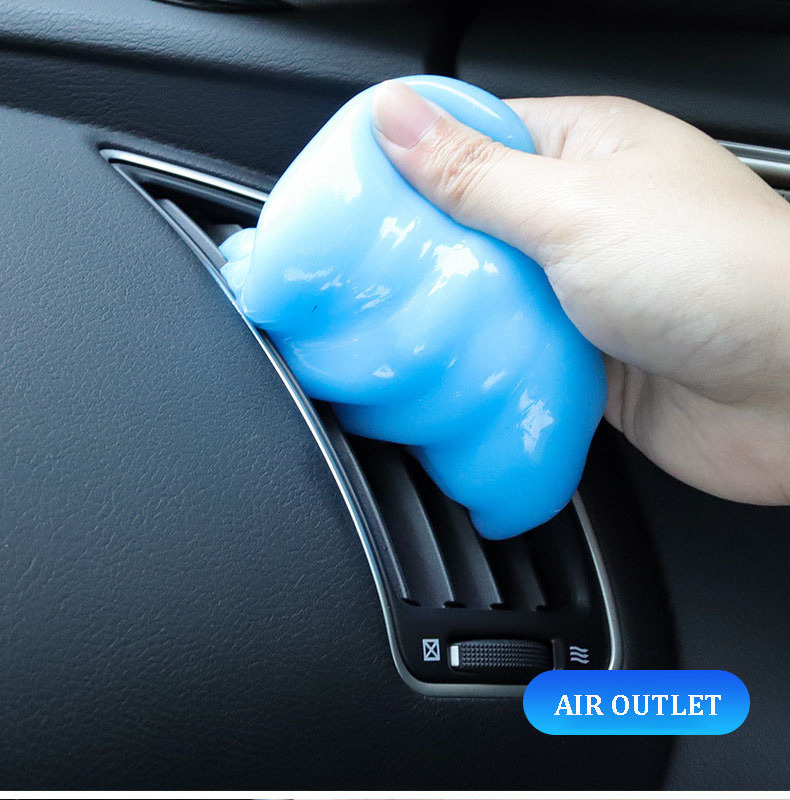 Popular super cleaning gel for car detailing putty magic cleaning glue car interior cleaner for car and household accessories