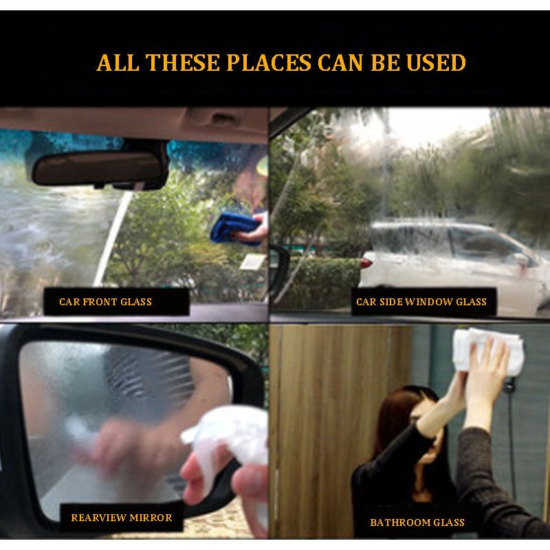 car glass oil film cleaning automotive vinyl mirror glass oil film cleaner  KS07