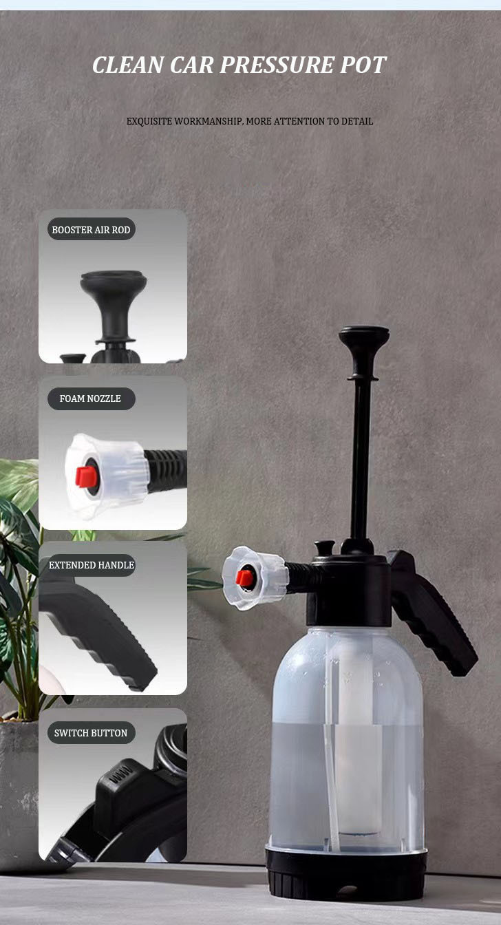 Sprayer Full Function Pressure Atomizer & Pump Sprayer for Home, Garden and Car Detailing & Washing