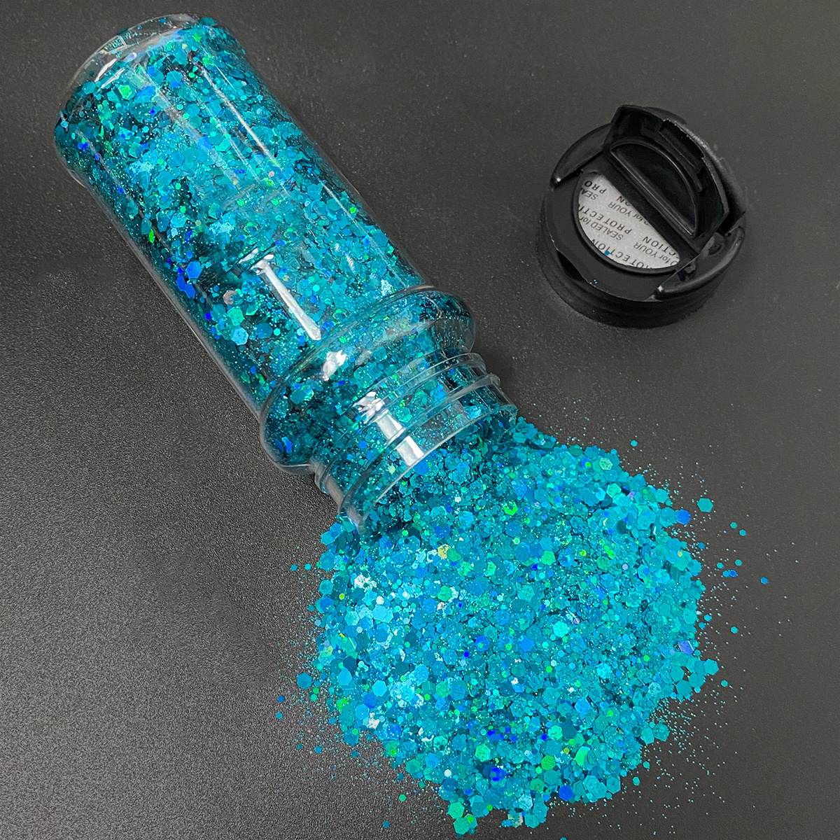 Bright Colorful Wholesale Polyester Glitter Mix Chunky Bulk Glitter Face Glitter For Nails And Epoxy