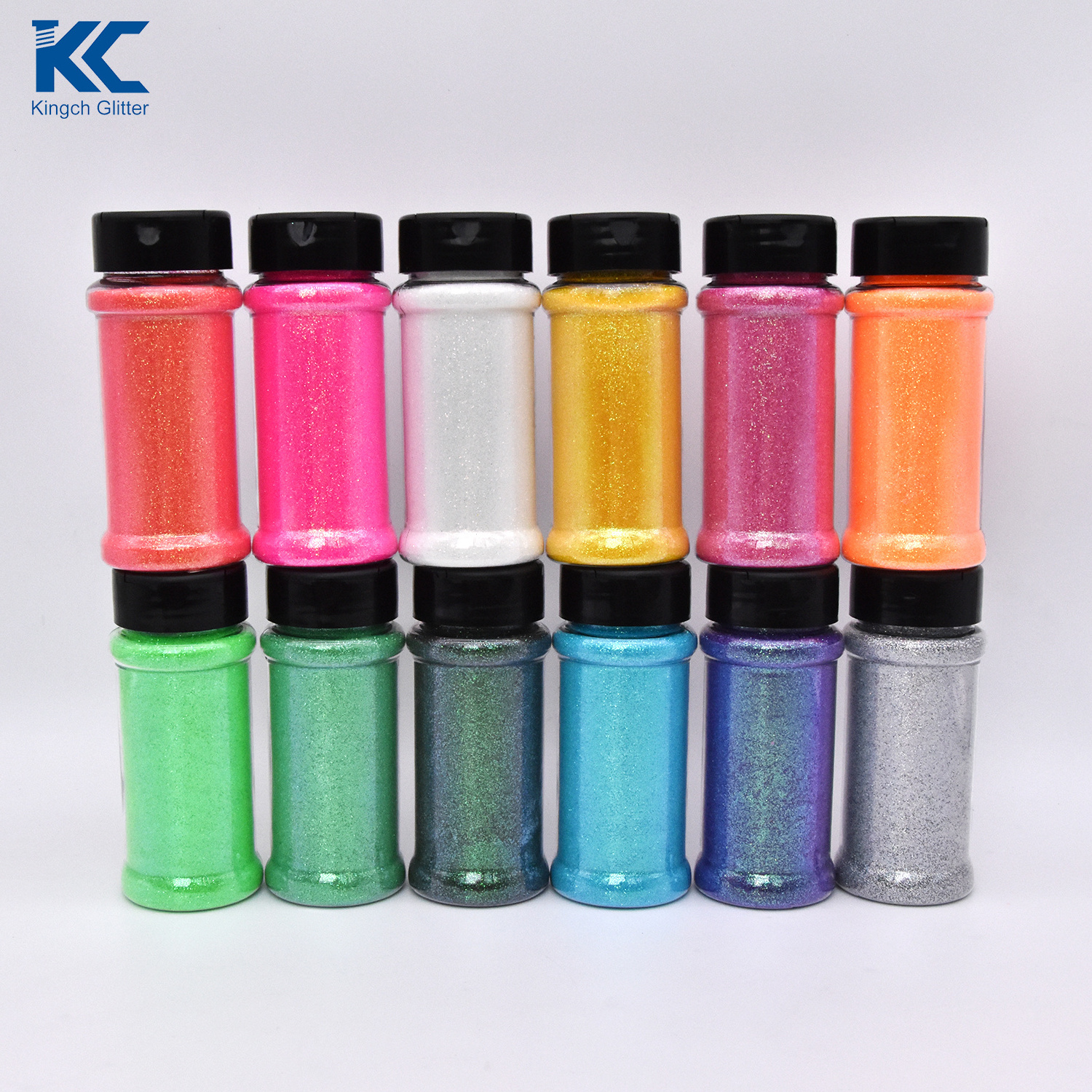 Kingch Supply 2oz Glitter shakerJars Factory chunky glitter Wholesale fine Glitter for Crafts Decoration