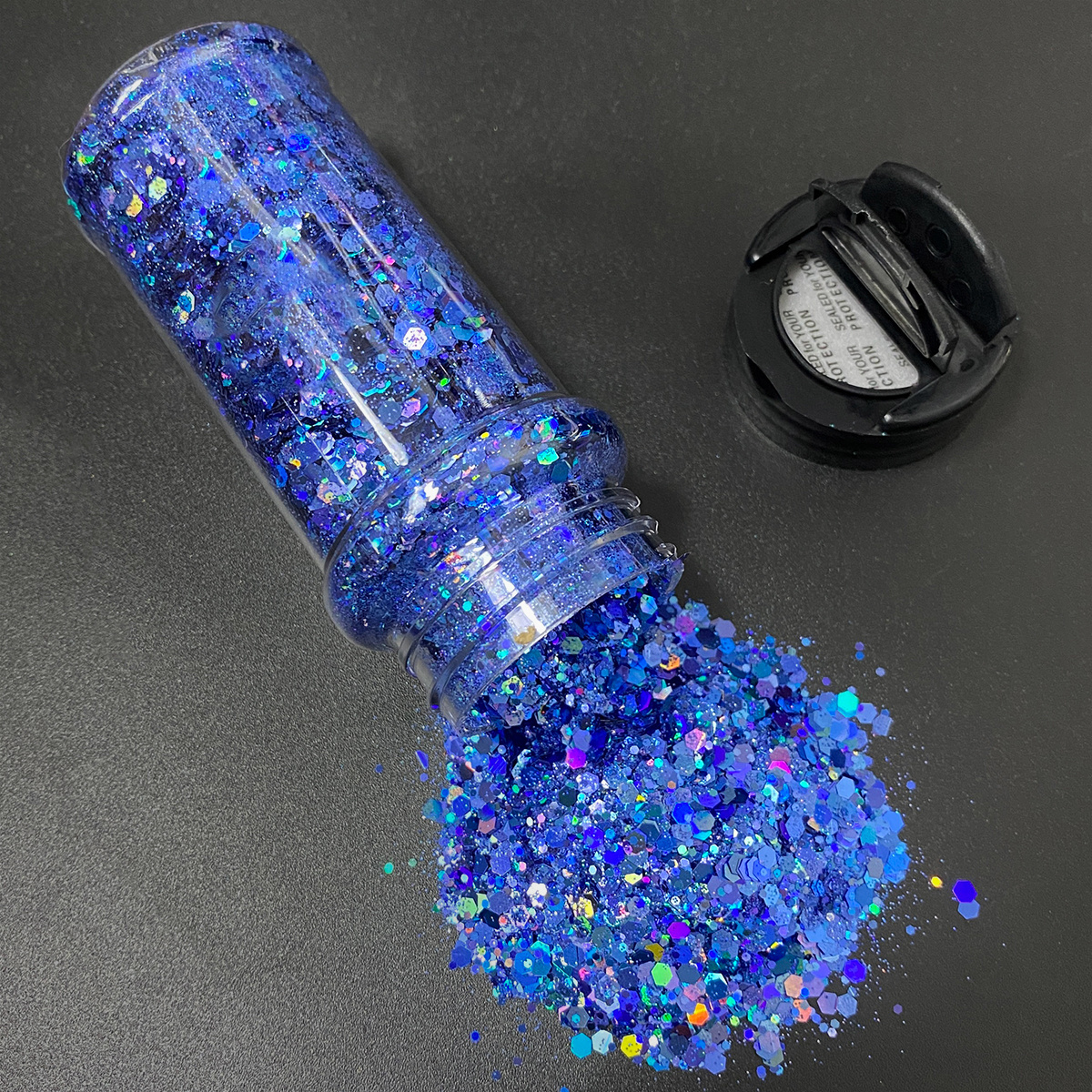 Bright Colorful Wholesale Polyester Glitter Mix Chunky Bulk Glitter Face Glitter For Nails And Epoxy