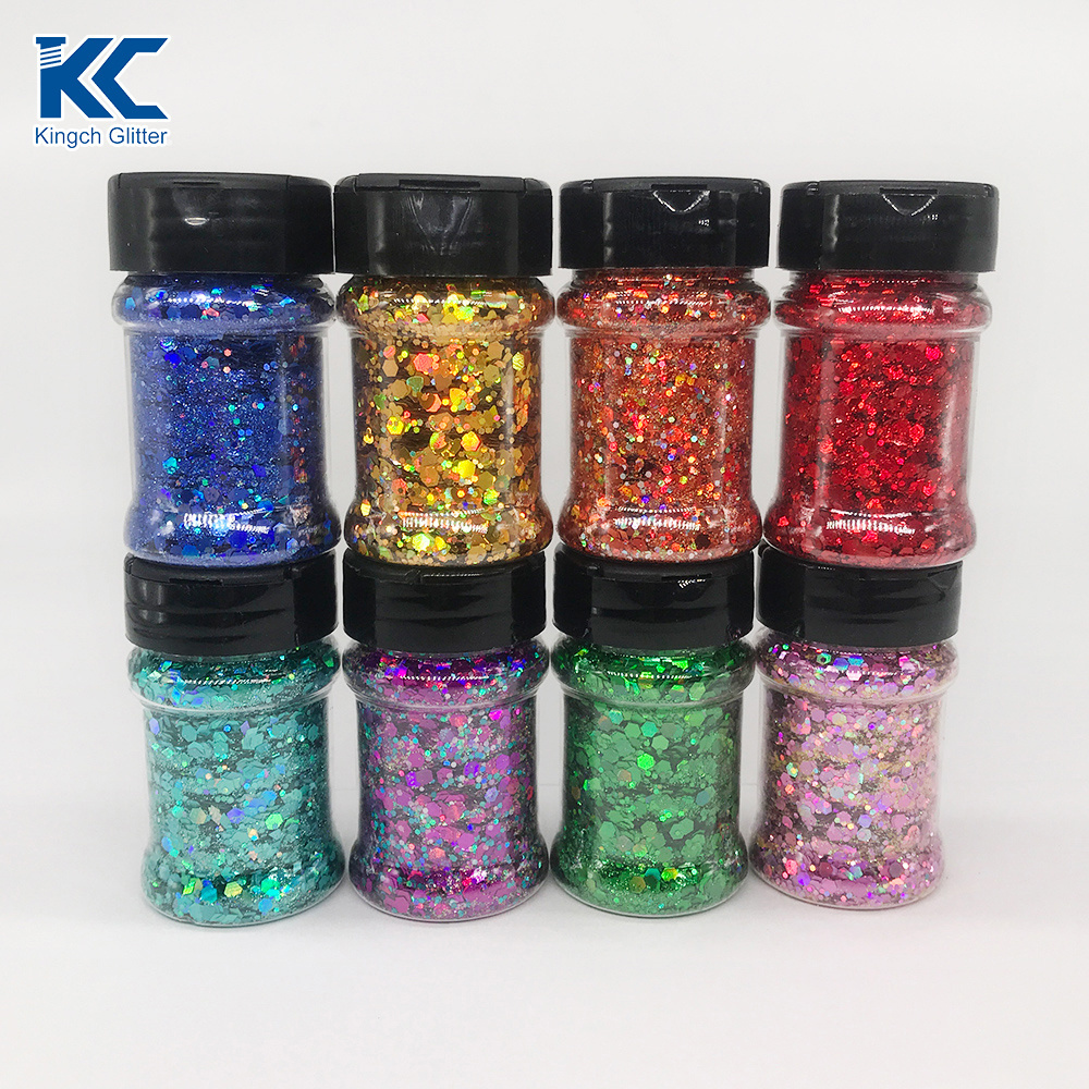 Wholesale Bulk Mixed Chunky Glitter for Face and Body Glitter