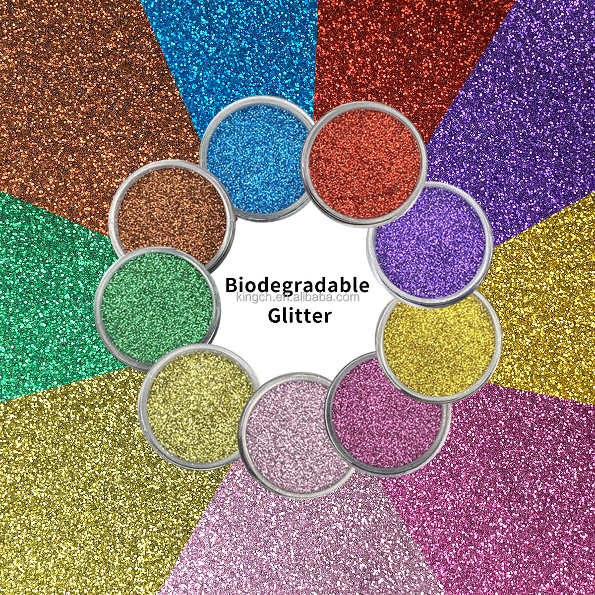 Wholesale Eco-friendly Biodegradable Glitter Chunky Biodegradable Glitter For  Face Body And Nail