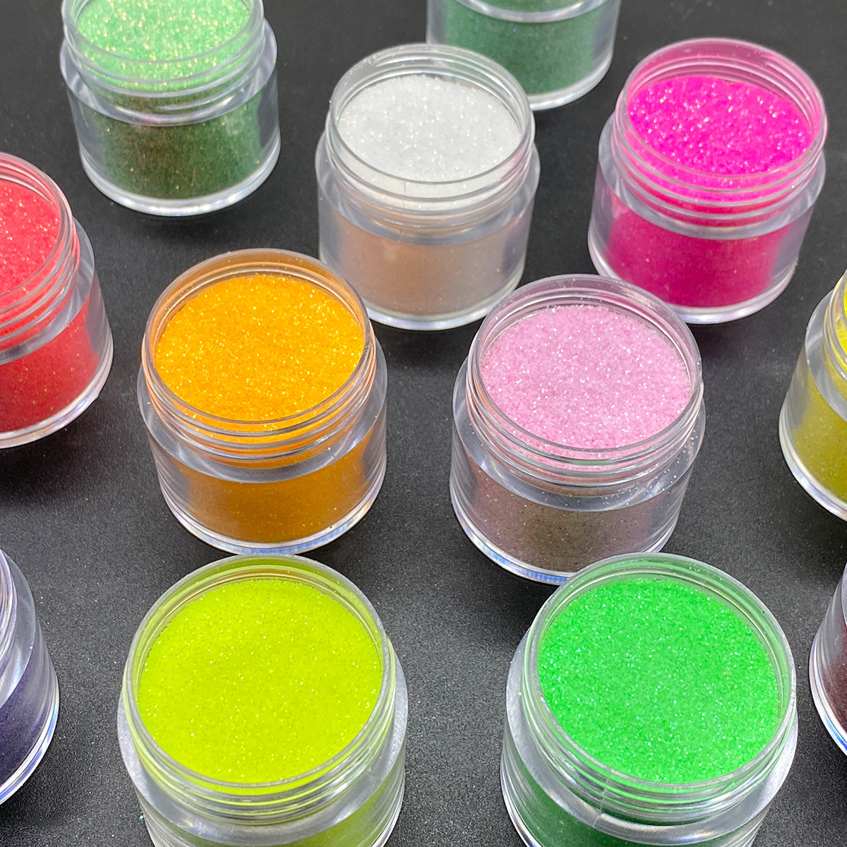 Biodegradable Cosmetic Halloween Holographic Glow Glitter Powder Bulk Nail Glitter