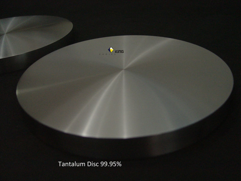 Round Ta Metal Sputtering Target Tantalum Target