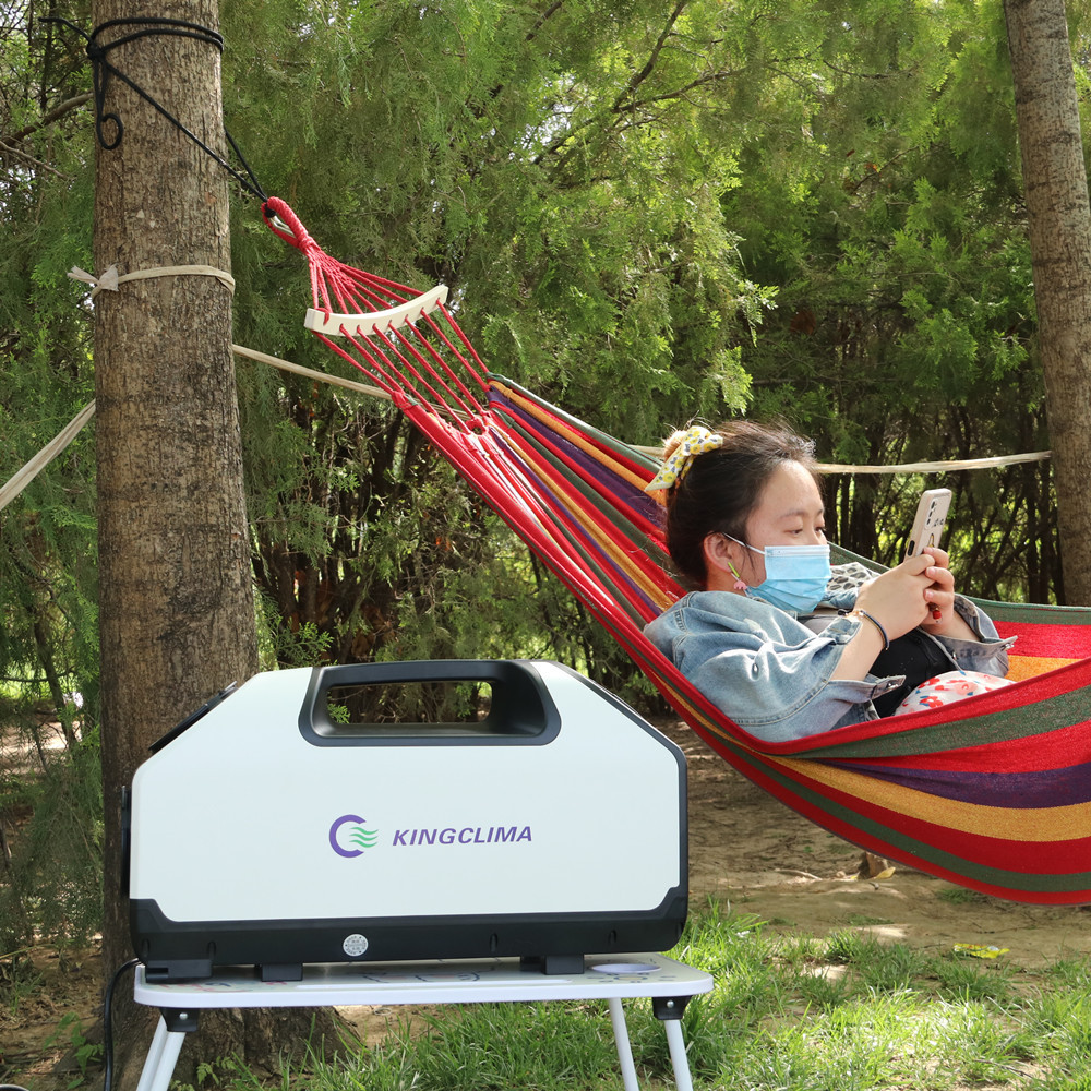 KingClima Mini Portable 24v Tent Air Conditioner For Outdoor Use With High Quality Low Noise Low Power Consumption