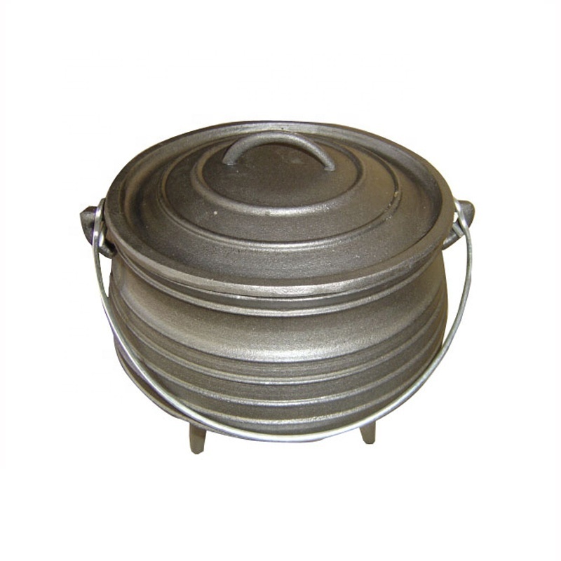 South africa cast iron soup pot/cast iron cauldron