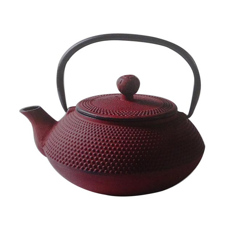 Hot selling customized enamel coated cast iron tea pot