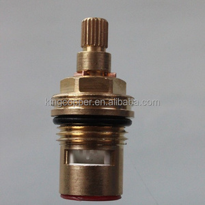 1/2 UK brass spline tap spindle fast open brass ceramic disc tap cartridge