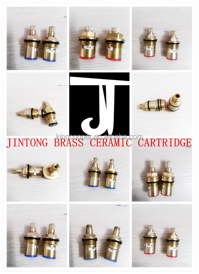 fast open brass spindle tap ceramic disc cartridge