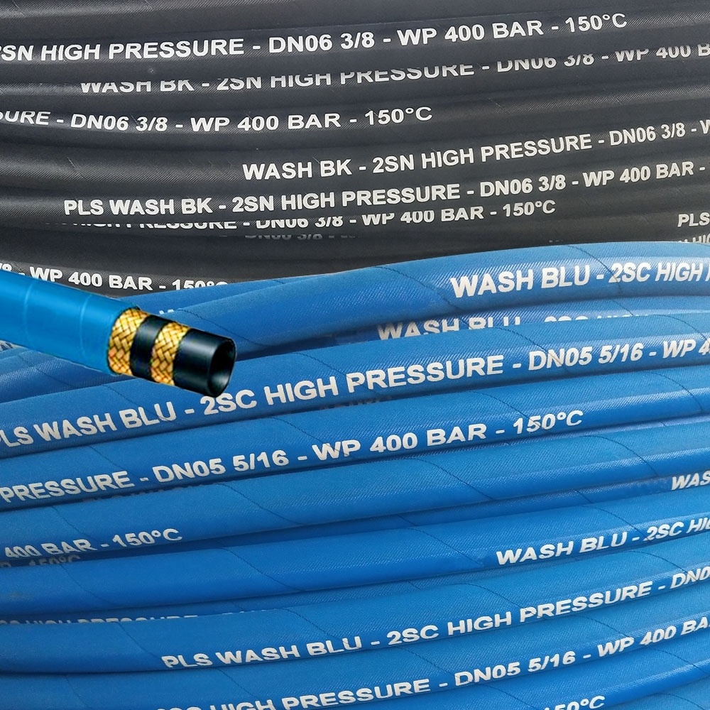 Wrapped Cover High Pressure high pressure washer hose 6400.0 psi Car Washing Hose / Jet Washing Hose / High Pressure Washer Hose