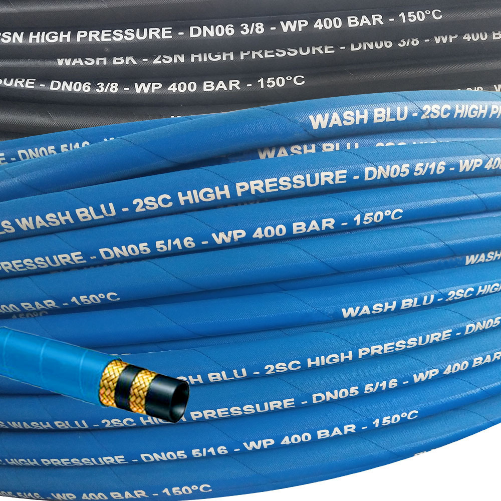 Wrapped Cover High Pressure high pressure washer hose 6400.0 psi Car Washing Hose / Jet Washing Hose / High Pressure Washer Hose