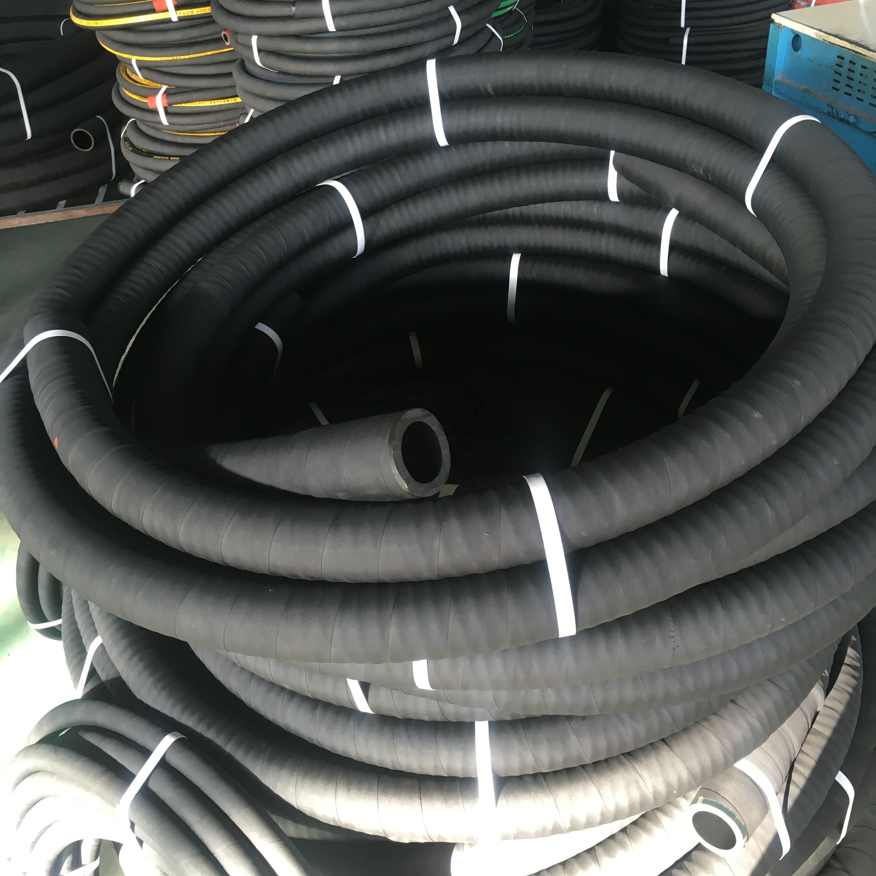 Mud Suction Rubber Hose 4 Inch Air Suction Rubber Hose Rubber Water Suction Hose