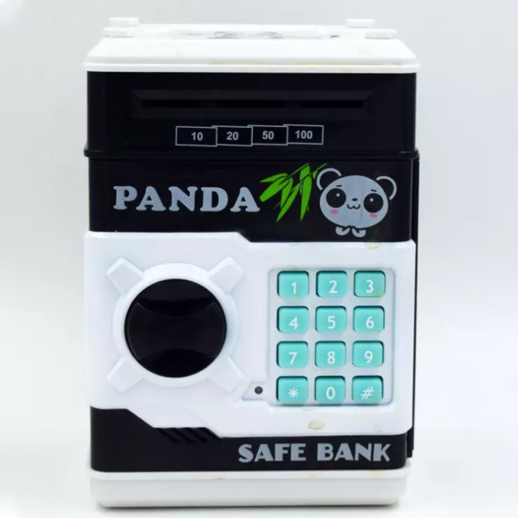 Electronic piggy bank children's safe digital coin cash savings safe ATM child birthday gift