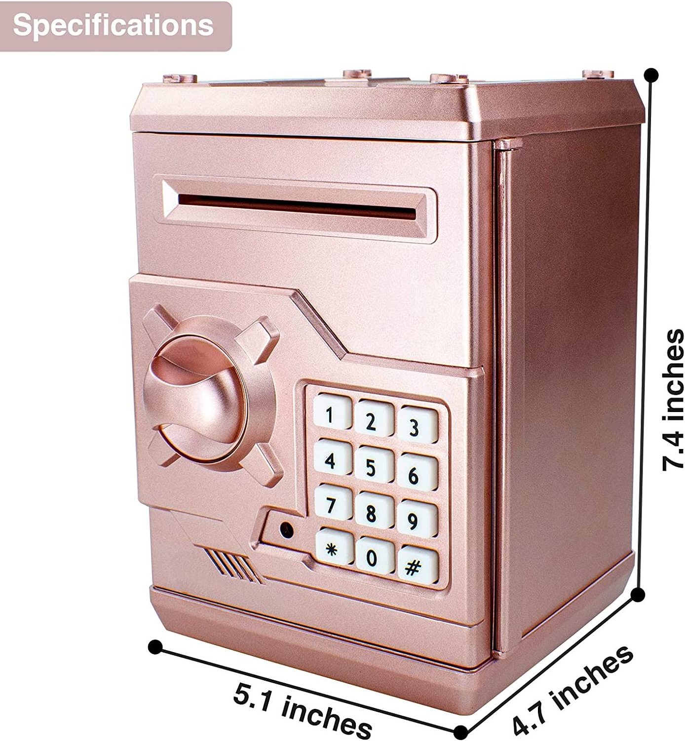 Mini ATM Piggy Bank ATM Machine Best Gift for Kids