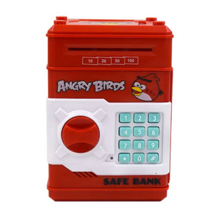 Electronic piggy bank children's safe digital coin cash savings safe ATM child birthday gift