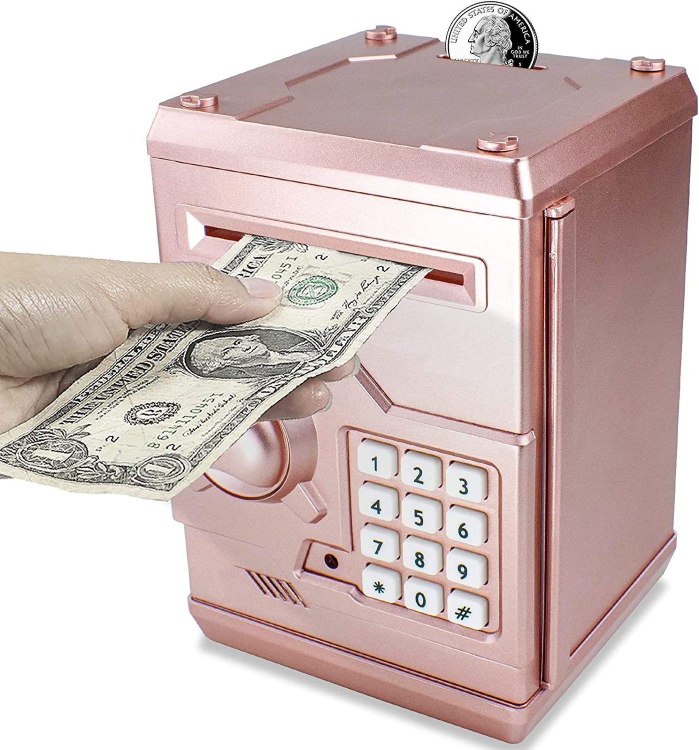 Mini ATM Piggy Bank ATM Machine Best Gift for Kids