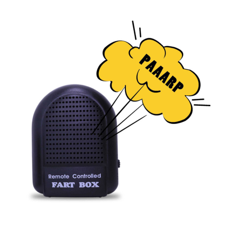 2020 creative and realistic fart sound generator party spoof gadgets electronic remote fart box