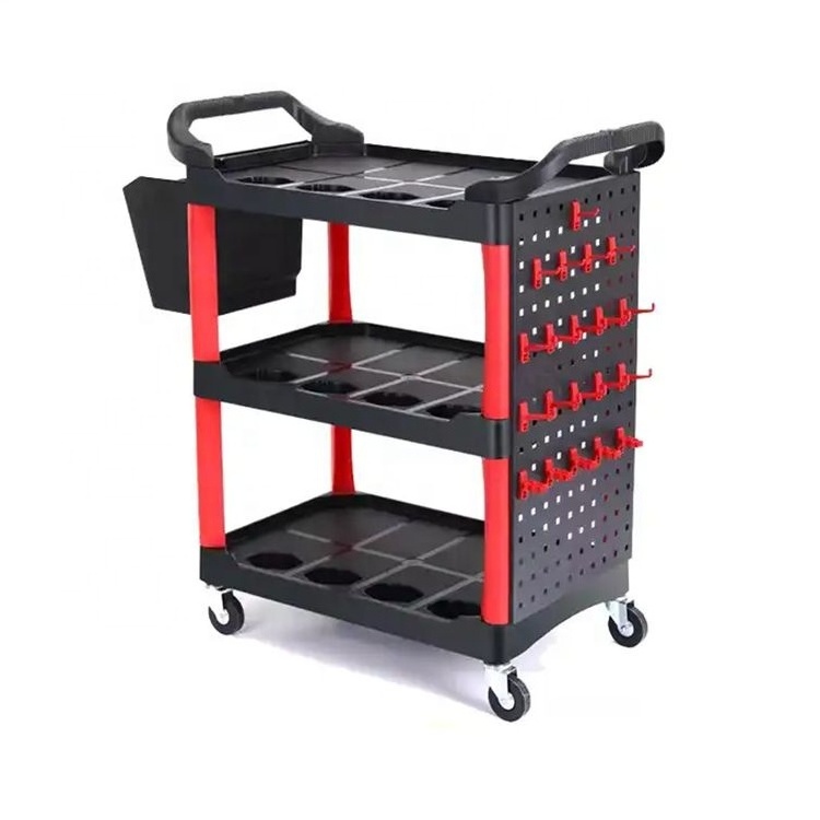 Car Detailing multifunctional washing tools trolley cart