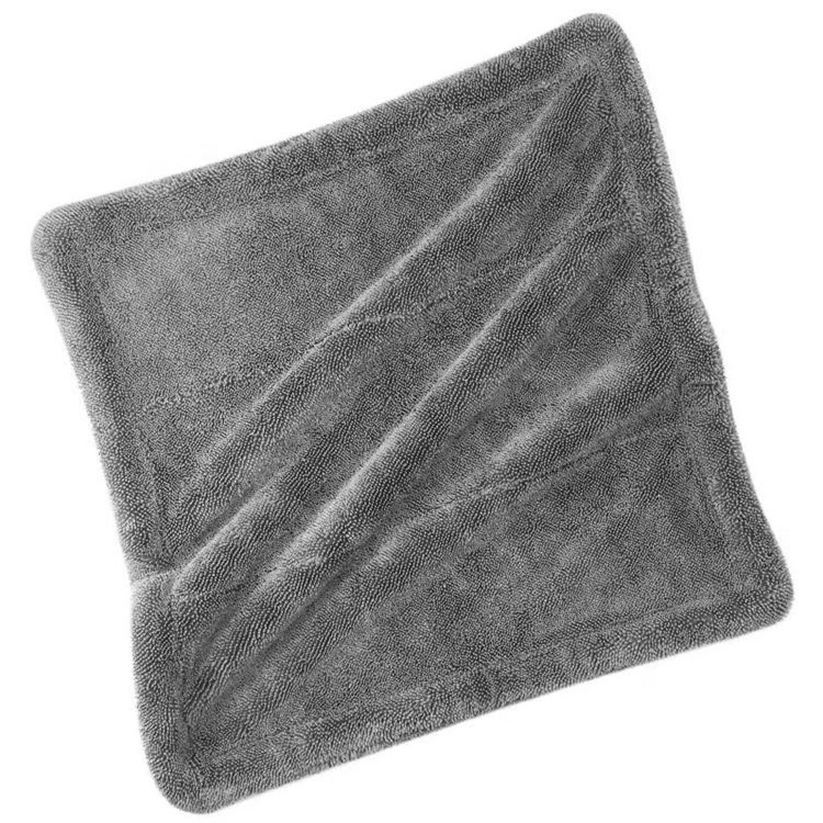 1200gsm car accessories clean absorbent care wash detailing drying microfiber micro fiber microfibre twisted loop towel for cars