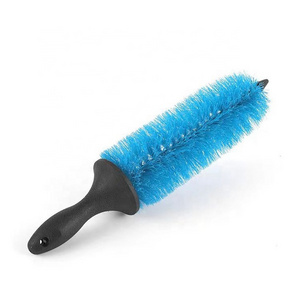 Kingdetail Wheel Brush Tire Cleaner for Car Detailing Soft Bristle Car Wash Brush