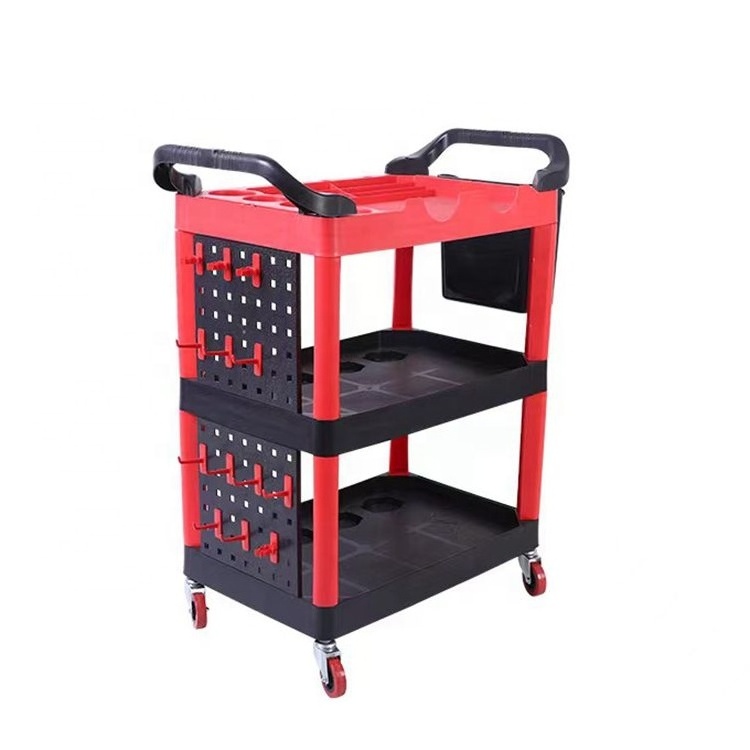 Car Detailing multifunctional washing tools trolley cart